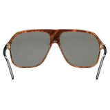 Gucci - Aviator Acetate Sunglasses - Brown - Gucci Eyewear