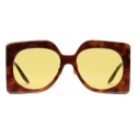 Gucci - Square Sunglasses - Tortoise - Gucci Eyewear