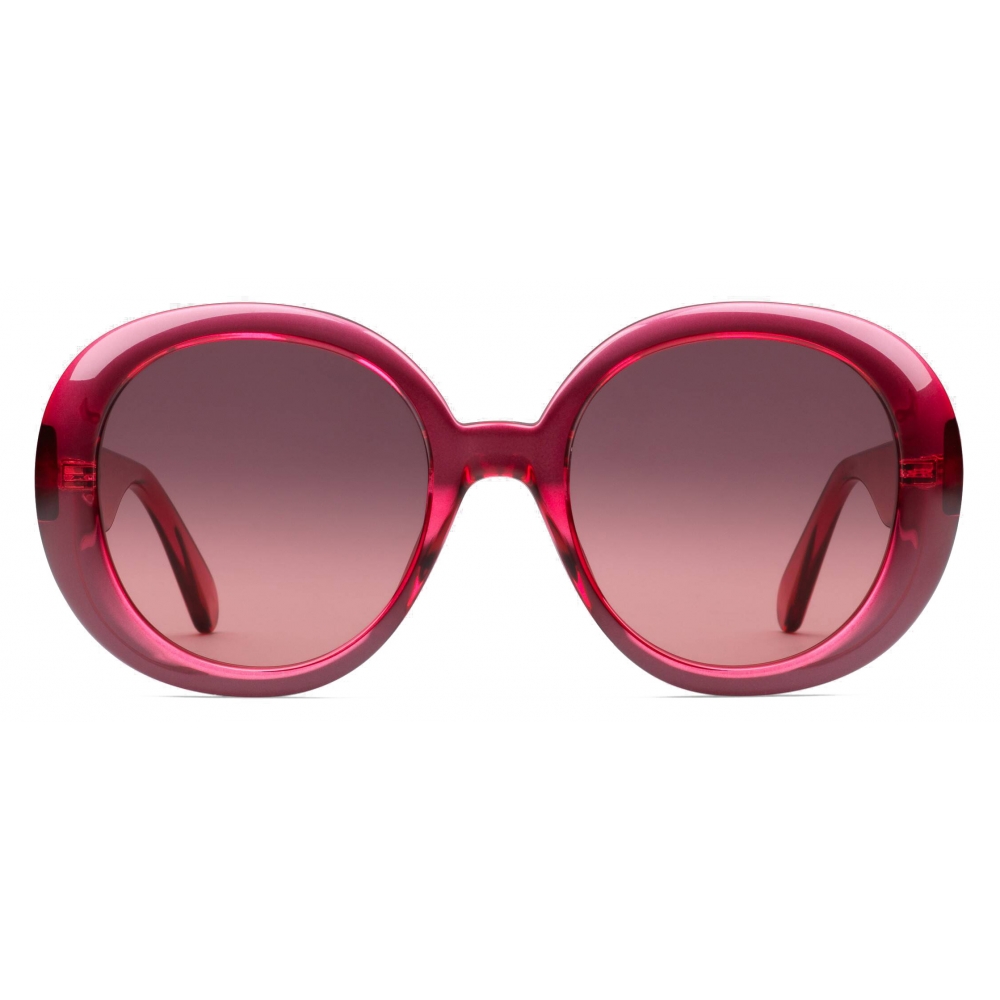 Gucci - Round Sunglasses - Pink - Gucci Eyewear - Avvenice