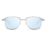 No Logo Eyewear - NOL81016 Sun - Light Blue and Silver -  Sunglasses