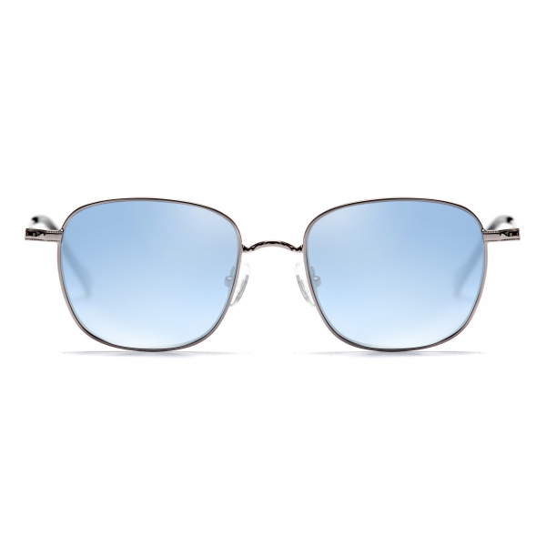 No Logo Eyewear - NOL81017 Sun - Light Blue and Silver -  Sunglasses