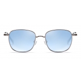 No Logo Eyewear - NOL81017 Sun - Light Blue and Silver -  Sunglasses