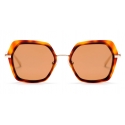 No Logo Eyewear - NOL81030 Sun - Havana e Oro - Occhiali da Sole