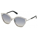 Swarovski - Fluid Sunglasses - SK0274-P-H 16C - Gray - Sunglasses - Swarovski Eyewear