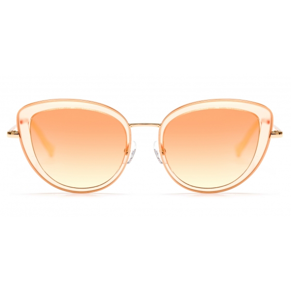No Logo Eyewear - NOL81035 Sun - Pink and Gold - Sunglasses