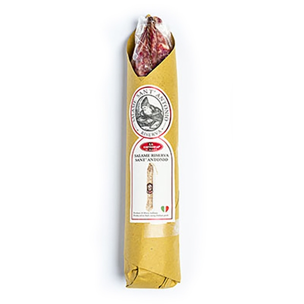 La Fattoria di Parma - Salame Riserva Sant'Antonio di Lunga Stagionatura - Salumi Artigianali - 500 g