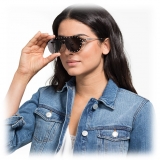 Swarovski - Swarovski Sunglasses with Click-on Mask - SK0275-H 52016 - Gray - Sunglasses - Swarovski Eyewear