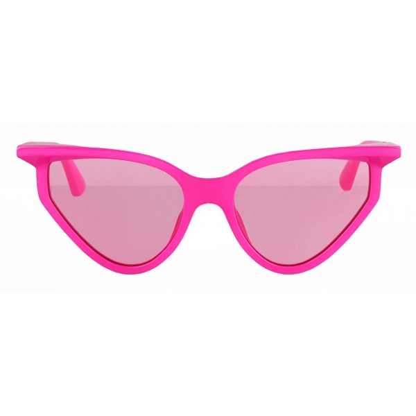 Balenciaga - Rim Cat Sunglasses - Fuchsia - Sunglasses - Balenciaga