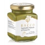 Bacco - Tipicità al Pistacchio - Natural Cream with Pistachio from Bronte P.D.O. - Artisan Spreadable Creams - 190 g