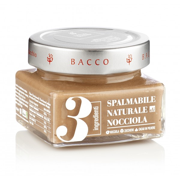 Bacco - Tipicità al Pistacchio - Crema Naturale 3 Ingredienti - Nocciola - Creme Spalmabili Artigianali - 150 g