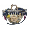 Coffarte - Medium Lemon Medusa Coffa - Sicilian Artisan Handbag - Sicilian Coffa - Luxury High Quality Handicraft