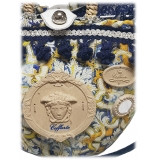 Coffarte - Medium Lemon Medusa Coffa - Sicilian Artisan Handbag - Sicilian Coffa - Luxury High Quality Handicraft