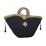 Coffarte - Medium Monterosso Coffa - Sicilian Artisan Handbag - Sicilian Coffa - Luxury High Quality Handicraft