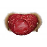 Coffarte - Medium Venetian Red Coffa - Sicilian Artisan Handbag - Sicilian Coffa - Luxury High Quality Handicraft