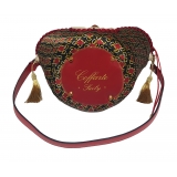 Coffarte - Baby Araldic Coffa - Sicilian Artisan Handbag - Sicilian Coffa - Luxury High Quality Handicraft Bag