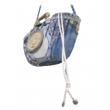 Coffarte - Pochette Royal Copenaghen Coffa - Sicilian Artisan Handbag - Sicilian Coffa - Luxury High Quality Handicraft Bag