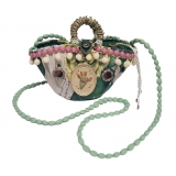 Coffarte - Pochette Donna Prickly Pear - Jewelry - Sicilian Artisan Handbag - Luxury High Quality Handicraft Bag