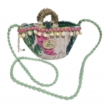 Coffarte - Pochette Donna Prickly Pear - Jewelry - Sicilian Artisan Handbag - Luxury High Quality Handicraft Bag