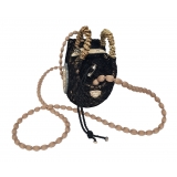 Coffarte - Pochette Mora Sicily Coffa - Jewelry - Sicilian Artisan Handbag - Sicilian Coffa - Luxury High Quality Handicraft Bag
