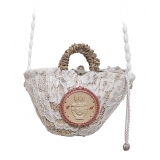 Coffarte - Pochette Moro Sicily Coffa - Jewelry - Sicilian Artisan Handbag - Sicilian Coffa - Luxury High Quality Handicraft Bag