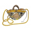 Coffarte - Pochette Sun Coffa - Jewelry - Sicilian Artisan Handbag - Sicilian Coffa - Luxury High Quality Handicraft Bag