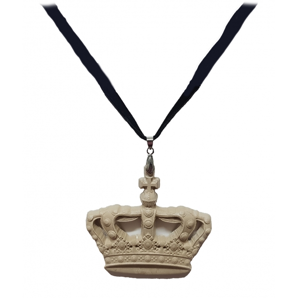 Coffarte - Lady Diana Necklace - Sicilian Artisan Necklace in Ceramic - Luxury High Quality Handcraft Necklace