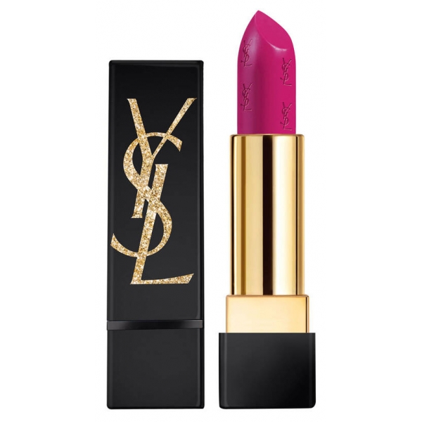 Yves Saint Laurent - Rouge Pur Couture Gold Attraction Edition - Limited Edition - Lipstick - 19 Le Fuchsia - Luxury