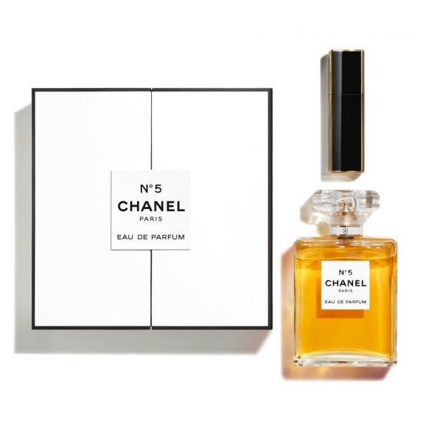 Chanel - N°5 - Coffret N°5 Eau De Parfum 100 ml + Mini Twist and Spray 7 ml  - Luxury Fragrances - Avvenice