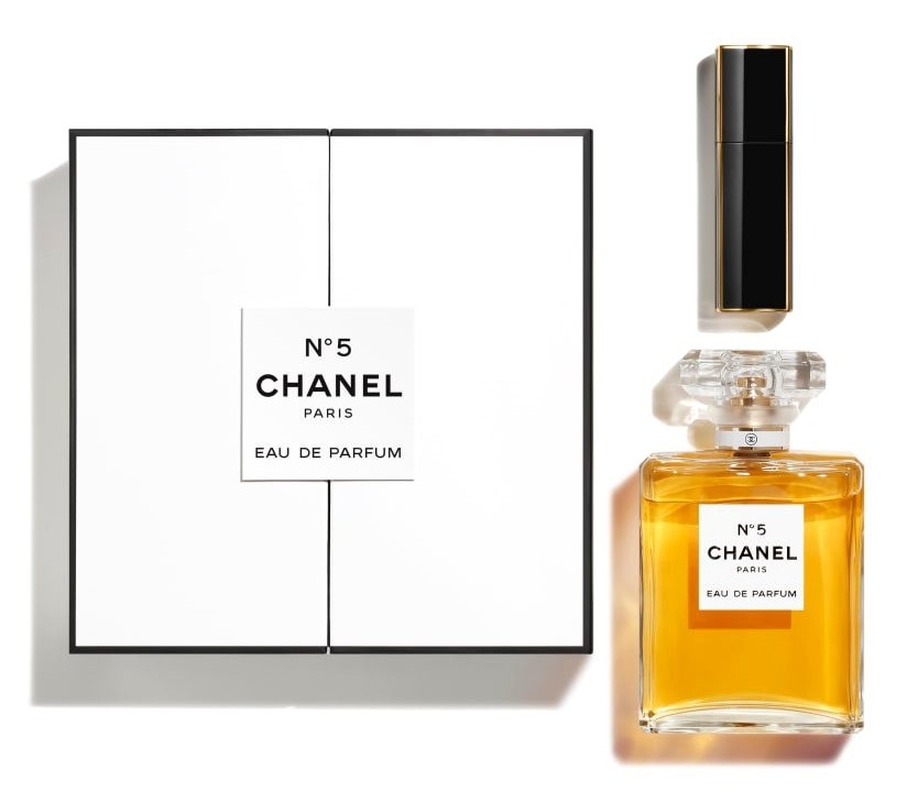 Chanel - N°5 - Coffret N°5 Eau De Parfum 100 ml + Mini Twist and Spray 7 ml  - Luxury Fragrances - Avvenice