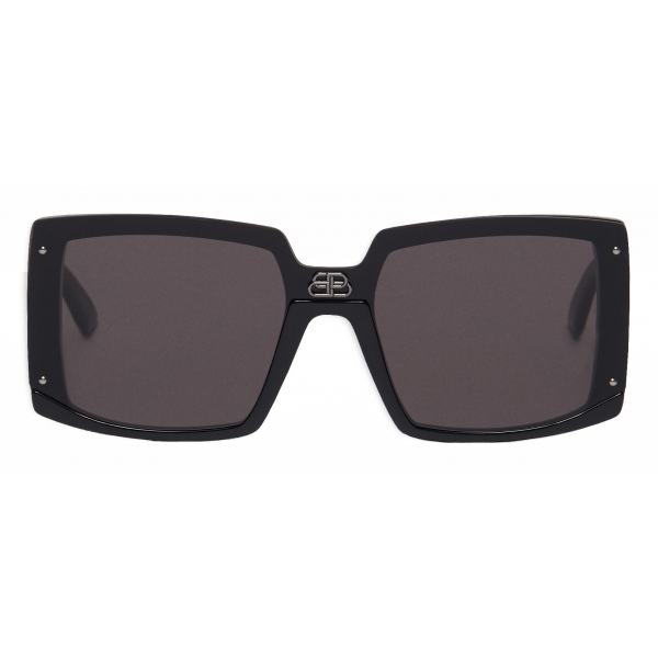 Balenciaga - Shield Square Sunglasses - Black - Sunglasses - Balenciaga ...