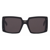 Balenciaga - Shield Square Sunglasses - Black - Sunglasses - Balenciaga Eyewear