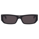 Balenciaga - Shield Rectangle Sunglasses - Black - Sunglasses - Balenciaga Eyewear