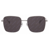 Balenciaga - Ghost Square Sunglasses - Silver Black - Sunglasses - Balenciaga Eyewear