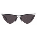 Balenciaga - Curve Cat Sunglasses - Black - Sunglasses - Balenciaga Eyewear