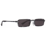 Balenciaga - Graphic Rectangle Sunglasses - Grey Zebra - Sunglasses - Balenciaga Eyewear