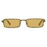 Balenciaga - Occhiali da Sole Graphic Rectangle - Zebra Giallo - Occhiali da Sole - Balenciaga Eyewear