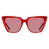 Balenciaga - Tip Cat Sunglasses - Red Havana - Sunglasses - Balenciaga Eyewear