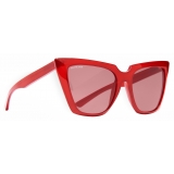 Balenciaga - Tip Cat Sunglasses - Red Havana - Sunglasses - Balenciaga Eyewear
