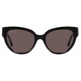 Balenciaga - Flat Butterfly Sunglasses - Black - Sunglasses - Balenciaga Eyewear