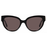 Balenciaga - Occhiali da Sole Flat Butterfly - Nero - Occhiali da Sole - Balenciaga Eyewear
