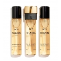 Chanel - N°5 - Eau De Toilette Ricarica Vaporizzatore Da Borsetta - Fragranze Luxury - 3x20 ml