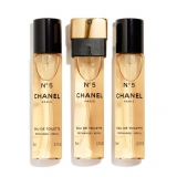Chanel - N°5 - Eau De Toilette Handbag Vaporizer Recharge - Luxury Fragrances - 3x20 ml