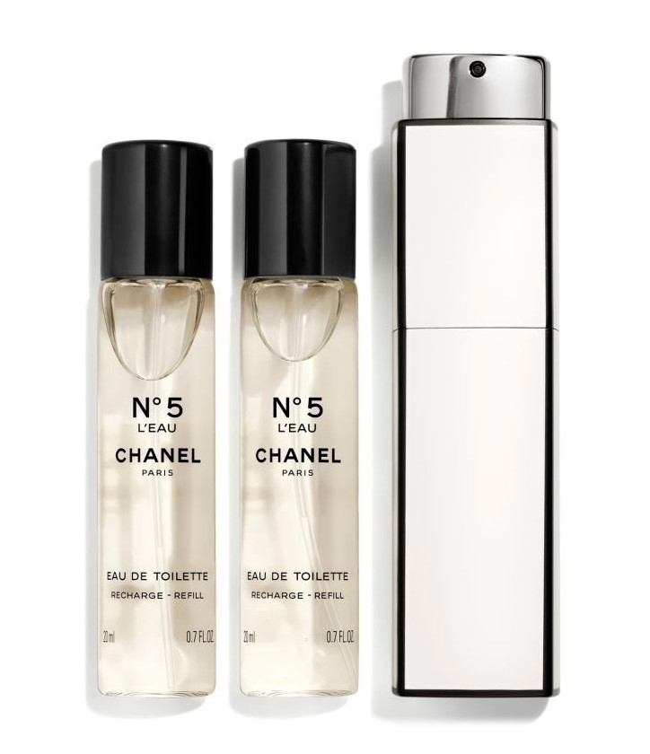 klep betrouwbaarheid Terzijde Chanel - N°5 - Eau De Toilette Twist & Spray - Luxury Fragrances - 3x20 ml  - Avvenice
