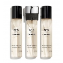 Chanel - N°5 - Eau De Toilette Twist & Spray Recharge - Luxury Fragrances - 3x20 ml