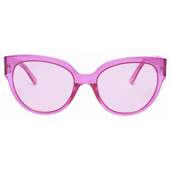 Balenciaga - Occhiali da Sole Flat Butterfly - Rosa - Occhiali da Sole - Balenciaga Eyewear
