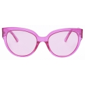 Balenciaga - Flat Butterfly Sunglasses - Pink - Sunglasses - Balenciaga Eyewear