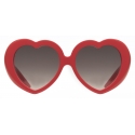Balenciaga - Occhiali da Sole Susi Heart - Red - Occhiali da Sole - Balenciaga Eyewear