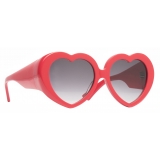 Balenciaga - Susi Heart Sunglasses - Red - Sunglasses - Balenciaga Eyewear