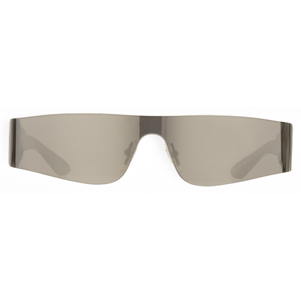 Balenciaga - Mono Rectangle Sunglasses - Silver - Sunglasses - Balenciaga Eyewear