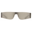 Balenciaga - Mono Rectangle Sunglasses - Silver - Sunglasses - Balenciaga Eyewear